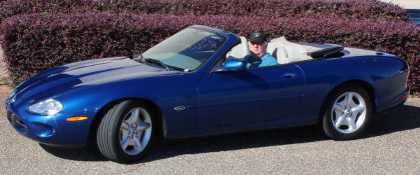 — BB – Sample 10:  Don Green’s blue XK8 @ Farmer’s Market